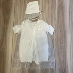 た*ん様 美品　ベビードレス　50〜60サイズ
