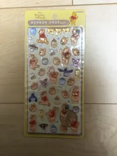 くまのプーさん ボンボンドロップシール