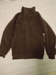 Nike ブラウン フリース・ボアジャケット　リバーシブル