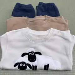 トレーナー スボン 4枚セット ひつじのショーン