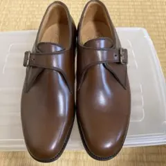 ［レディース］J.M.WESTON ブラウンレザー バックル付きローファー 2Dのサムネイル
