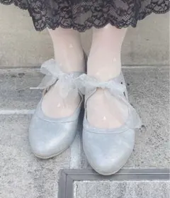 ［an another angelus］シアーリボンパンプスのサムネイル