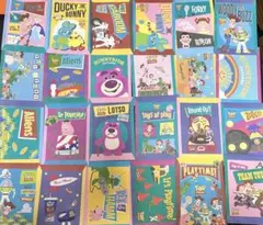 【匿名、即日発送】トイストーリー　ピクサー　メモ　　　メモ帳　レア　24種