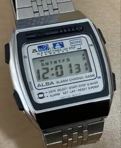 ALBA ALARM CHRONO-GAME Y761-5010 新品電池交換済のサムネイル