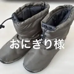 ワークマン 防水スノーブーツ カーキ Lサイズ