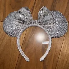 ディズニー カチューシャ ミニー スパンコール