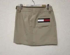 トミーヒルフィガー ゴルフスカート サイズL ベージュ
