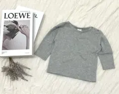 90　キッズ 長袖Tシャツ 七分袖