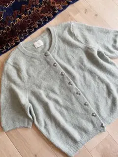 H＆Mグリーンカーディガンのサムネイル