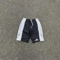 90s Piko ハーフパンツ ブラック ロゴ刺繍 メンズ Y2K サーフのサムネイル