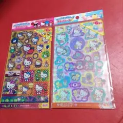 オ*)様 サンリオキャラクターズ キラッとシール ハローキティ ホログラムシール