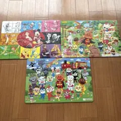 パズル　Disney アンパンマン　3点set