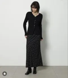 2026SS⭐︎CADUNE ハートナロースカートのサムネイル