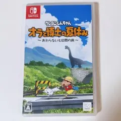 Nintendo Switch ソフト　クレヨンしんちゃん オラと博士の夏休み