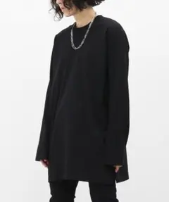 minsobi ベーシック レイヤード用 ロンT フリーサイズ ブラックのサムネイル