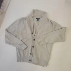 Gap ショールカラー カーディガン ベージュ Mサイズのサムネイル