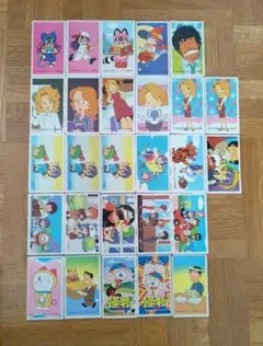 めんこ　昭和　アラレちゃん　怪物くん　ドラミちゃん他　27枚のサムネイル