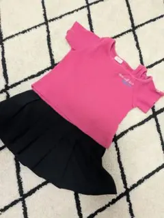 BABYDOLL ベビードール　ピンク リブTシャツ 120センチ