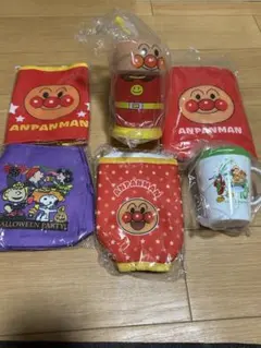 アンパンマン ストロー付きカップ、ミニバッグ　SNOOPYバッグその他