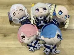 ぷちっしゅ！ Re:ゼロから始める異世界生活 5種ぬいぐるみマスコットセット