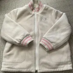 pom ponette ハート柄リバーシブルジャンバー 110センチ