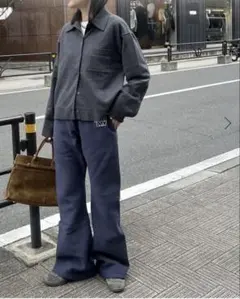 カワシマタカヒロ adidas フェイクレザージャケット - メルカリ