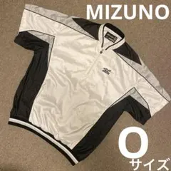 MIZUNO ミズノ　半袖ハーフジップシャツ　Oサイズ