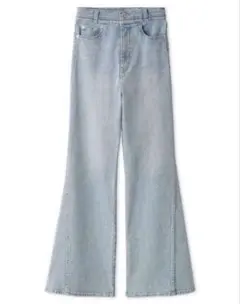 Sustainableストレッチフレアデニムパンツ 1