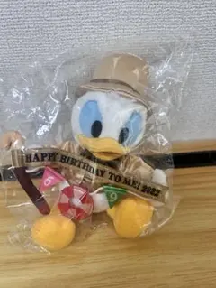 ディズニーリゾート　ドナルド　バースデー　ぬいぐるみバッチ