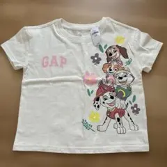 新品タグ付き GAP パウパトロール Tシャツ 105cm 白　ホワイト　半袖