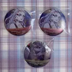 鬼滅の刃 USJ 2024 缶バッジ 堕姫・妓夫太郎