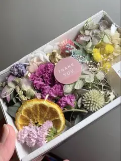 ドライフラワー花材セット　プリザーブドフラワー花材セット　装飾用　リース花材