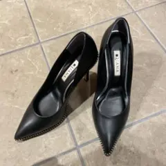 Diana ブラック ハイヒール