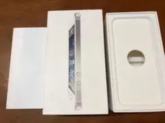 アイフォン 5 iPhone5 16GB シルバー　ホワイト　白　箱のみ　化粧箱