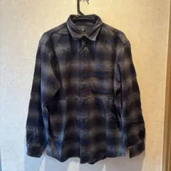 【即日発送！】ネルシャツ　オンブレチェック　ユニクロ絶版