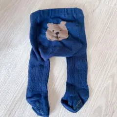 Baby Gap ネイビー　ベビータイツ クマ