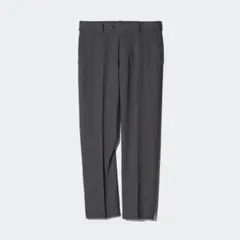 UNIQLO 感動パンツ ウエスト73/レングス76 グレー