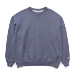 USA 古着 チャンピオン 目無し 無地 クルーネック スウェット トレーナー