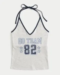 【即日発送】【美品】hollister ホルターネック タンクトップ sのサムネイル