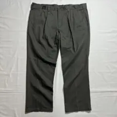 神サイズDOCKERSドッカーズツータックスラックスクラシックW48L32古着