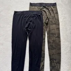 UNIQLO HEATTECH レギンス 2色セット L