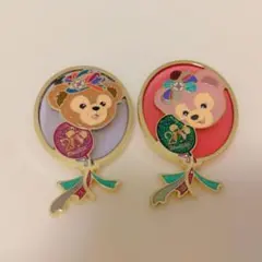 【新品】香港ディズニー　20周年　ミステリーピン　ダッフィー　シェリーメイ