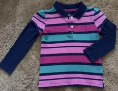 TOMMY HILFIGER 長袖ポロシャツ 2T 90-95相当