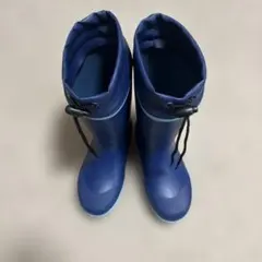 キッズ用 １９cm レインブーツ ネイビー 紺色のサムネイル