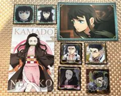 鬼滅の刃 時透無一郎 禰豆子 悲鳴嶼 ポストカード ウエハースシール シール列伝