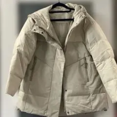 断捨離中　新品 Burette Club フード付きダウンコート　L