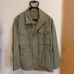 【UNITED ARROWS】ミリタリージャケット ライトカーキ 春秋アウター