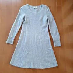 週末限定！UNITED ARROWS ニットワンピース 長袖 カシミア混紡