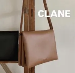 CLANE クラネ　ブラウン ショルダーバッグ