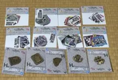 一番くじ　ジョジョ　H賞メタルピンズ5種　J賞8種　まとめセット